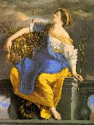 Orazio Gentileschi Public Felicity Surmounting Perils oil on canvas